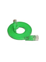 Wirewin Slim Câble patch: UTP, 3m, vert, Cat.6, AWG36, Klinkenschutz, Längenaufdruck