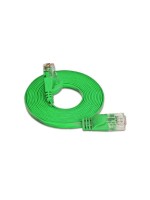 Wirewin Slim Câble patch: UTP, 7.5m, vert, Cat.6, AWG36, Klinkenschutz, Längenaufdruck