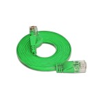 Wirewin Slim Câble patch: UTP, 10m, vert, Cat.6, AWG36, Klinkenschutz, Längenaufdruck