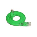 Wirewin Slim Patchkabel: UTP, 15m, grün, Cat.6, AWG36, Klinkenschutz, Längenaufdruck