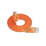 Wirewin Slim Patch cable: UTP, 0.5m, orange, Cat.6, AWG36, Klinkenschutz, Längenaufdruck