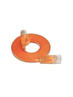Wirewin Slim Câble patch: UTP, 3m, orange, Cat.6, AWG36, Klinkenschutz, Längenaufdruck
