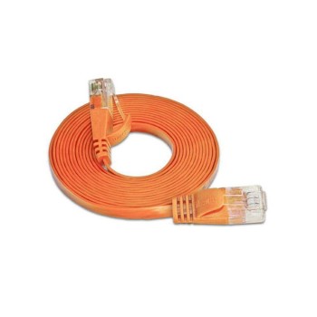 Wirewin Slim Patchkabel: UTP, 3m, orange, Cat.6, AWG36, Klinkenschutz, Längenaufdruck Wirewin Slim Patchkabel: UTP, 3m, orange, Cat.6, AWG36, Klinkenschutz, Längenaufdruck