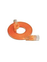 Wirewin Slim Câble patch: UTP, 20m, orange, Cat.6, AWG36, Klinkenschutz, Längenaufdruck