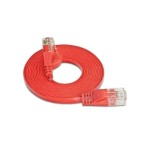 Wirewin Slim Câble patch: UTP, 1.5m, rouge , Cat.6, AWG36, Klinkenschutz, Längenaufdruck