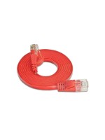 Wirewin Slim Câble patch: UTP, 2m, rouge , Cat.6, AWG36, Klinkenschutz, Längenaufdruck