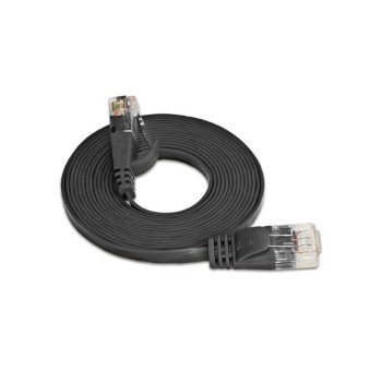Wirewin Slim Patchkabel: UTP, 0.10m,schwarz, Cat.6, AWG36, Klinkenschutz, Längenaufdruck Wirewin Slim Patchkabel: UTP, 0.10m,schwarz, Cat.6, AWG36, Klinkenschutz, Längenaufdruck