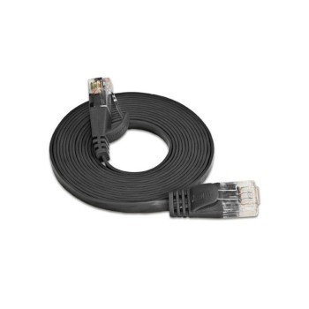 SLIM Câble patch slim RJ-45 - RJ-45, Cat 6, UTP, 3 m, Noir SLIM Câble patch slim RJ-45 - RJ-45, Cat 6, UTP, 3 m, Noir