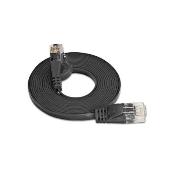 Wirewin Slim Patchkabel: UTP, 10m, schwarz, Cat.6, AWG36, Klinkenschutz, Längenaufdruck Wirewin Slim Patchkabel: UTP, 10m, schwarz, Cat.6, AWG36, Klinkenschutz, Längenaufdruck