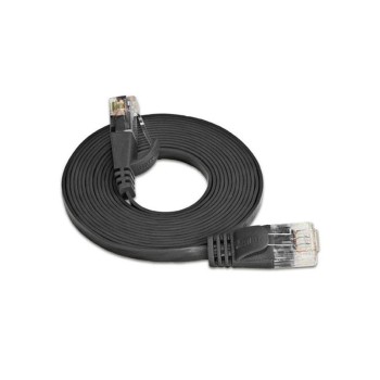 Wirewin Slim Patchkabel: UTP, 25m, schwarz, Cat.6, AWG36, Klinkenschutz, Längenaufdruck Wirewin Slim Patchkabel: UTP, 25m, schwarz, Cat.6, AWG36, Klinkenschutz, Längenaufdruck