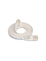 Wirewin Slim Câble patch: UTP, 0.5m, blanc, Cat.6, AWG36, Klinkenschutz, Längenaufdruck
