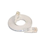 Wirewin Slim Câble patch: UTP, 0.75m, blanc, Cat.6, AWG36, Klinkenschutz, Längenaufdruck