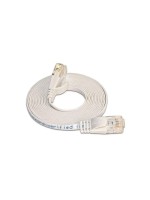 Wirewin Slim Câble patch: UTP, 0.75m, blanc, Cat.6, AWG36, Klinkenschutz, Längenaufdruck
