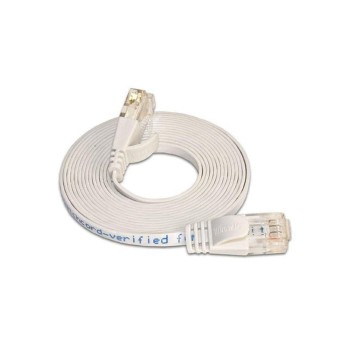 Wirewin Slim Patchkabel: UTP, 1m, weiss, Cat.6, AWG36, Klinkenschutz, Längenaufdruck Wirewin Slim Patchkabel: UTP, 1m, weiss, Cat.6, AWG36, Klinkenschutz, Längenaufdruck