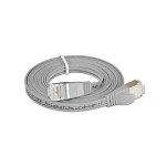 Wirewin Slim Câble patch: STP, 25m, gris, Cat.6, AWG36, Klinkenschutz, Längenaufdruck