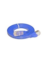 Wirewin Slim Câble patch: STP, 1m, bleu, Cat.6, AWG36, Klinkenschutz, Längenaufdruck