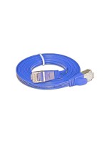 Wirewin Slim Câble patch: STP, 5m, bleu, Cat.6, AWG36, Klinkenschutz, Längenaufdruck