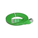Wirewin Slim Câble patch: STP, 1m, vert, Cat.6, AWG36, Klinkenschutz, Längenaufdruck