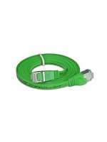 Wirewin Slim Câble patch: STP, 1m, vert, Cat.6, AWG36, Klinkenschutz, Längenaufdruck