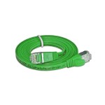 Wirewin Slim Câble patch: STP, 1.5m, vert, Cat.6, AWG36, Klinkenschutz, Längenaufdruck