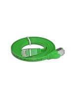 Wirewin Slim Câble patch: STP, 5m, vert, Cat.6, AWG36, Klinkenschutz, Längenaufdruck