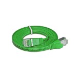Wirewin Slim Câble patch: STP, 10m, vert, Cat.6, AWG36, Klinkenschutz, Längenaufdruck