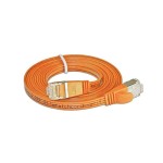 Wirewin Slim Patch cable: STP, 7.5m, orange, Cat.6, AWG36, Klinkenschutz, Längenaufdruck