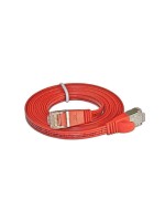 Wirewin Slim Câble patch: STP, 5m, rouge , Cat.6, AWG36, Klinkenschutz, Längenaufdruck