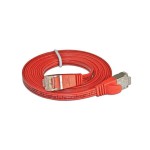 Wirewin Slim Câble patch: STP, 15m, rouge , Cat.6, AWG36, Klinkenschutz, Längenaufdruck