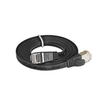 Wirewin Slim Patchkabel: STP, 3m, schwarz, Cat.6, AWG36, Klinkenschutz, Längenaufdruck Wirewin Slim Patchkabel: STP, 3m, schwarz, Cat.6, AWG36, Klinkenschutz, Längenaufdruck