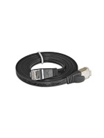 Wirewin Slim Câble patch: STP, 7.5m, noir, Cat.6, AWG36, Klinkenschutz, Längenaufdruck