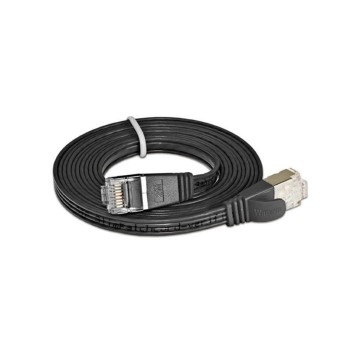 Wirewin Slim Patchkabel: STP, 15m, schwarz, Cat.6, AWG36, Klinkenschutz, Längenaufdruck Wirewin Slim Patchkabel: STP, 15m, schwarz, Cat.6, AWG36, Klinkenschutz, Längenaufdruck