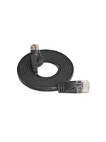 Wirewin Slim Câble patch: STP, 25m, noir, Cat.6, AWG36, Klinkenschutz, Längenaufdruck