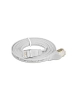 Wirewin Slim Câble patch: STP, 0.25m, blanc, Cat.6, AWG36, Klinkenschutz, Längenaufdruck