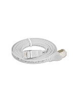 Wirewin Slim Câble patch: STP, 7.5m, blanc, Cat.6, AWG36, Klinkenschutz, Längenaufdruck