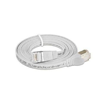 Wirewin Slim Patchkabel: STP, 15m, weiss, Cat.6, AWG36, Klinkenschutz, Längenaufdruck Wirewin Slim Patchkabel: STP, 15m, weiss, Cat.6, AWG36, Klinkenschutz, Längenaufdruck