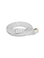 Wirewin Slim Câble patch: STP, 25m, blanc, Cat.6, AWG36, Klinkenschutz, Längenaufdruck