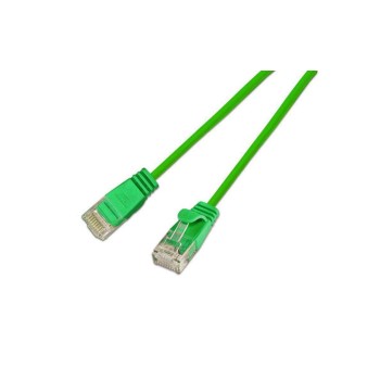 Slim Wirewin Patchkabel: UTP, 1.5m, grün, Cat.6, AWG36, Klinkenschutz, rund, 2.8mm Slim Wirewin Patchkabel: UTP, 1.5m, grün, Cat.6, AWG36, Klinkenschutz, rund, 2.8mm