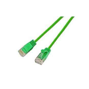 Slim Wirewin Patchkabel: UTP, 10m, grün, Cat.6, AWG36, Klinkenschutz, rund, 2.8mm Slim Wirewin Patchkabel: UTP, 10m, grün, Cat.6, AWG36, Klinkenschutz, rund, 2.8mm