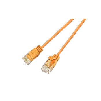 Slim Wirewin Patchkabel: UTP, 1.5m, orange, Cat.6, AWG36, Klinkenschutz, rund, 2.8mm Slim Wirewin Patchkabel: UTP, 1.5m, orange, Cat.6, AWG36, Klinkenschutz, rund, 2.8mm