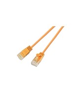 Slim Wirewin Câble patch: UTP, 2m, orange, Cat.6, AWG36, Klinkenschutz, rund, 2.8mm