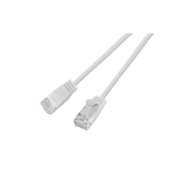 Slim Wirewin Patchkabel: UTP, 1.5m, weiss, Cat.6, AWG36, Klinkenschutz, rund, 2.8mm Slim Wirewin Patchkabel: UTP, 1.5m, weiss, Cat.6, AWG36, Klinkenschutz, rund, 2.8mm