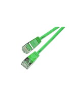 Slim Wirewin Pachcâble: F/FTP, 20m, vert, Cat.6, AWG36, doppelt geschirmt, 4mm