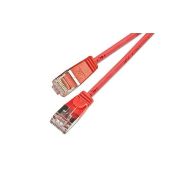Slim Wirewin Pachkabel: F/FTP, 10m, rot, Cat.6, AWG36, doppelt geschirmt, 4mm Slim Wirewin Pachkabel: F/FTP, 10m, rot, Cat.6, AWG36, doppelt geschirmt, 4mm