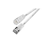 Slim Wirewin Pachcable: U/FTP, 5m, white, Cat.6, AWG36, 100% Kupfer, geschirmt, 4mm