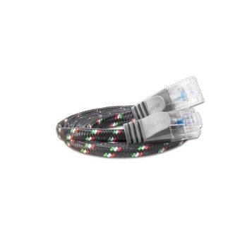 Wirewin Slim Toughkabel: UTP, 3m, grau, Cat.6, AWG36, Klinkenschutz, Nylonmantel Wirewin Slim Toughkabel: UTP, 3m, grau, Cat.6, AWG36, Klinkenschutz, Nylonmantel
