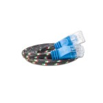 Wirewin Slim Toughcable: UTP, 3m, blue, Cat.6, AWG36, Klinkenschutz, Nylonmantel