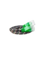 Wirewin Slim Toughcâble: UTP, 2m, vert, Cat.6, AWG36, Klinkenschutz, Nylonmantel