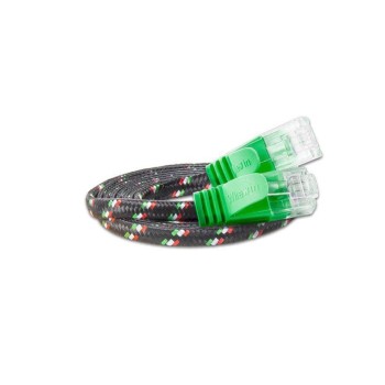 Wirewin Slim Toughkabel: UTP, 5m, grün, Cat.6, AWG36, Klinkenschutz, Nylonmantel Wirewin Slim Toughkabel: UTP, 5m, grün, Cat.6, AWG36, Klinkenschutz, Nylonmantel