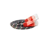 Wirewin Slim Toughcâble: UTP, 3m, rouge , Cat.6, AWG36, Klinkenschutz, Nylonmantel